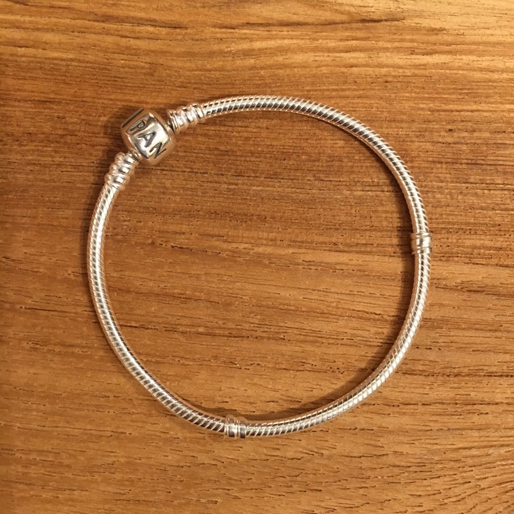 PANDORA Sterling Silver Barrel Clasp Bracelet